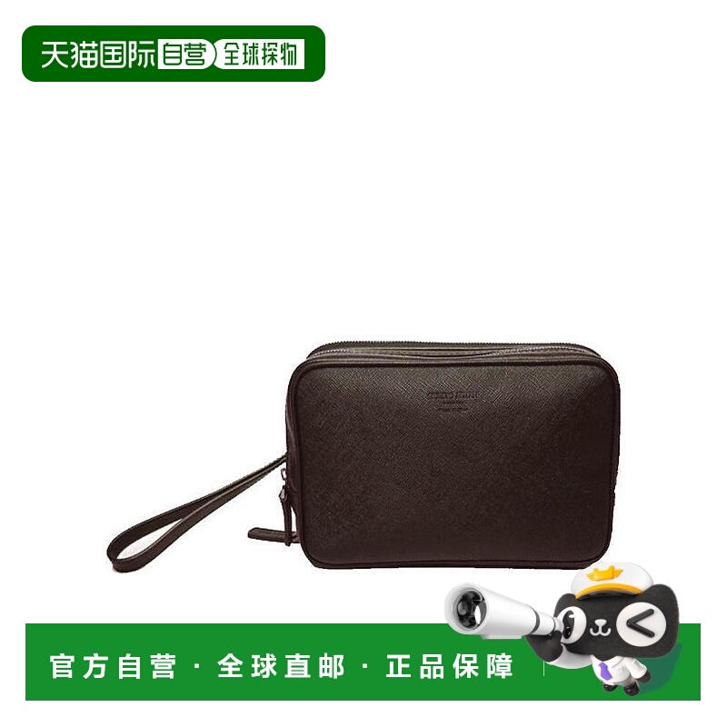 香港直邮Giorgio Armani 徽标细节手拿包 Y2P064YB52J