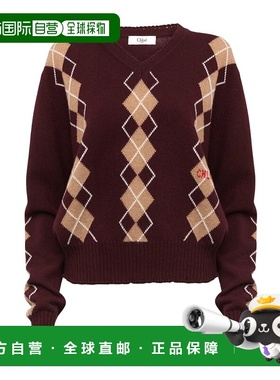 香港直邮Chloe 长袖针织衫 CH25WMP01580