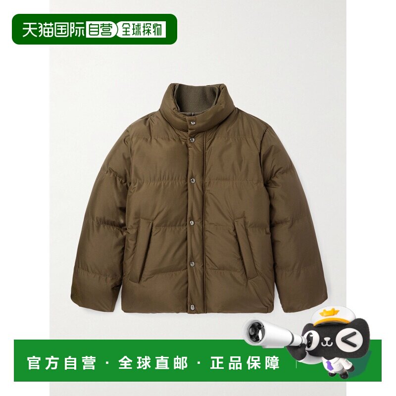 香港直邮Loro Piana 诺悠翩雅 男士 Lucio 棉服夹克 FAO3355立领