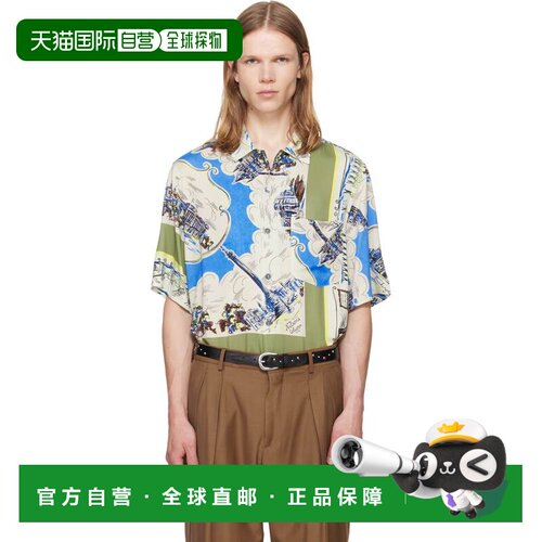 香港直邮Paul Smith 保罗 史密斯 男士 多色 London Scarf Print
