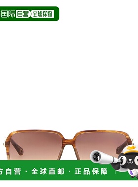 香港直邮CHLOÉ 女士太阳镜 CH0405S004 AW2026 棕色 59' sunglass