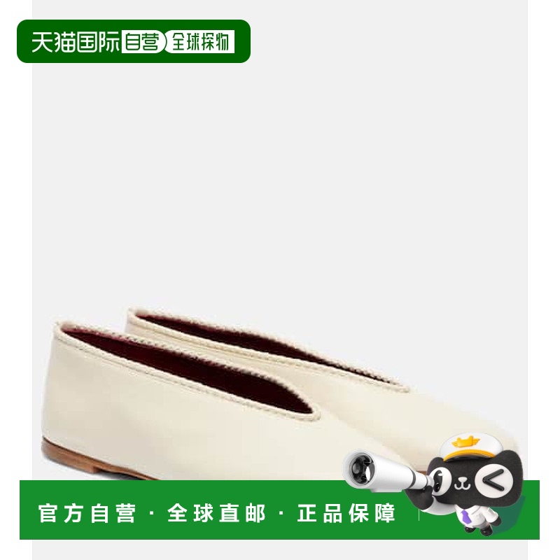 香港直邮Bottega Veneta 葆蝶家 女士 Rosa 皮质芭蕾舞鞋