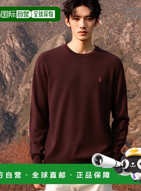 香港直邮Polo Ralph Lauren Polo 拉夫 劳伦 男士 圆领毛衣 71094