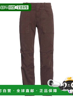 香港直邮NILI LOTAN 女士 休闲长裤 brown棕色 舒适时尚