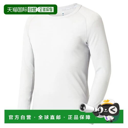 1h可退 香港直邮mont-bell 男士T恤 1107689WT CO 白色 Core Spun