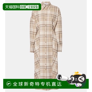 Attico 格纹棉混纺衬衫 香港直邮The 女士 001288 式 连衣裙