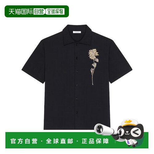 香港直邮Givenchy 短袖衬衫 BM617H4YPV