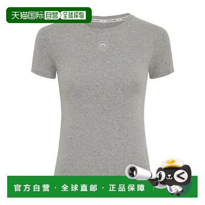1h可退 香港直邮Marine Serre 短袖T恤 WTT012ACJER0008