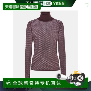 red红色 蕾丝上衣上衣 000767 舒适时尚 蔻依 香港直邮Chloe 女士