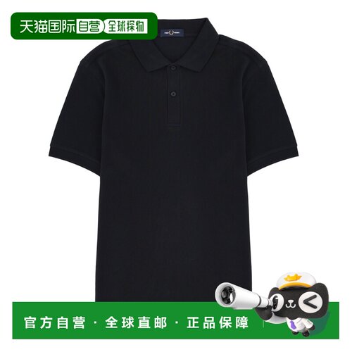 香港直邮FRED PERRY 男士POLO衫 FPM600057T73 SS2026 蓝色