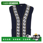 香港直邮Fendi 芬迪 男士 1h可退 羊毛纽扣针织马甲 FAE546APXJ