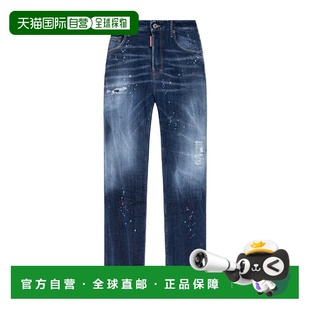 香港直邮Dsquared2 S74LB1733S30664 腰带袢牛仔裤