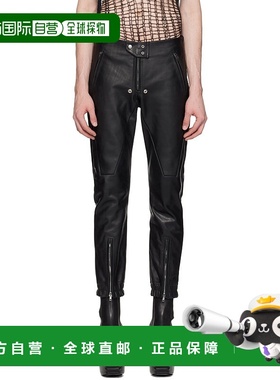 香港直邮Rick Owens Lilies 瑞克 欧文斯 男士 黑色 Luxor 皮革长