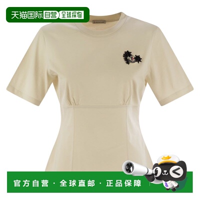1h可退 香港直邮Moncler 盟可睐 女士 短袖T恤 K10938C0001889AIJ