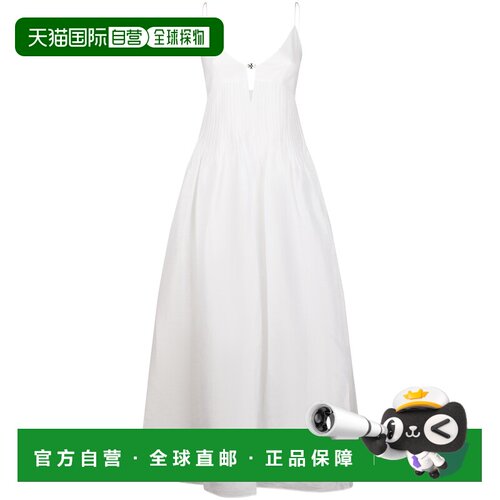 欧洲直邮TORY BURCH 女士连衣裙 181157100 SS2026 白色 White Wa