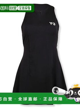 1h可退 香港直邮Y-3 女士 AbitoAbito 连衣裙 JZ9304 black黑色