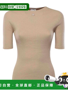 1h可退 香港直邮COURREGES 女士针织衫 125MPU130FI00491054 SS20