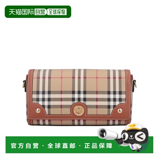 80920481手提包 格纹翻盖单肩包 香港直邮Burberry Note