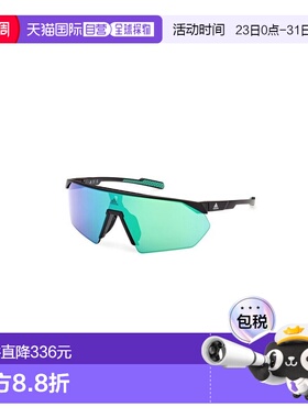 1h可退 香港直邮Adidas 女士 SP0076 02Q 运动太阳镜 SP007602Q