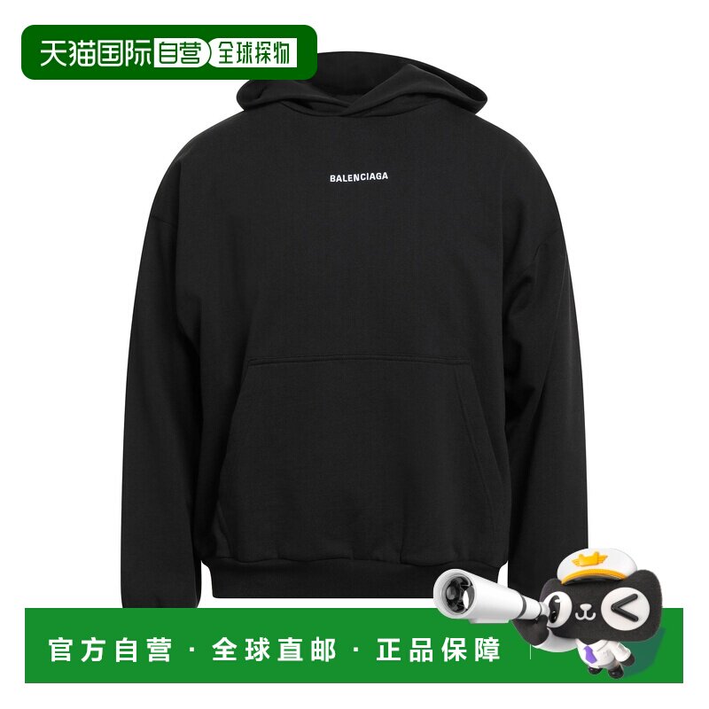 1h可退 香港直邮Balenciaga 巴黎世家 男士 连帽运动衫 grey灰色