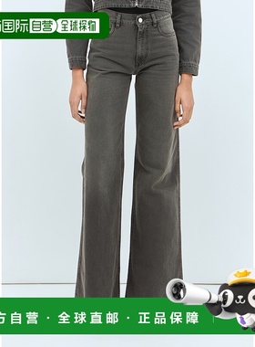1h可退 香港直邮Coperni 女士 阔腿牛仔裤 COPP95F2004GRY直筒裤