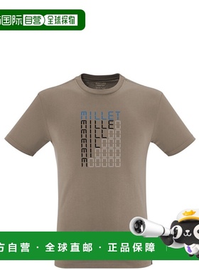 自营欧洲直邮Millet觅乐 CHAMONIX TYPO 男款米色 短袖T恤