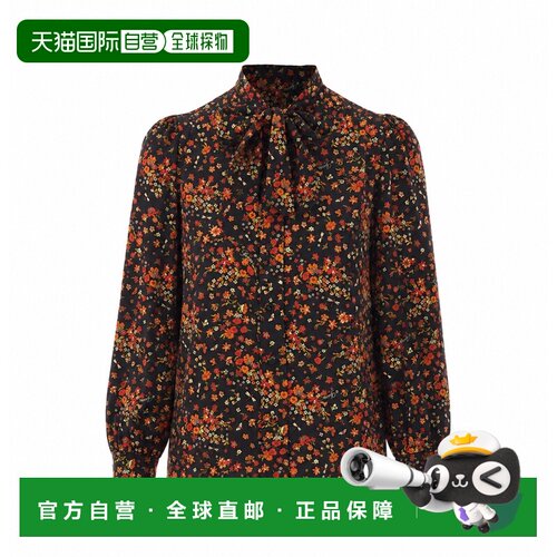 1h可退 欧洲直邮GUCCI 女士衬衫 865102ZAU231072 AW2026 黑色 Sh