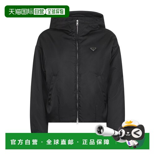 1h可退 香港直邮PRADA 女士卫衣 29P246VMO1WQ8F0002 AW2026 黑色