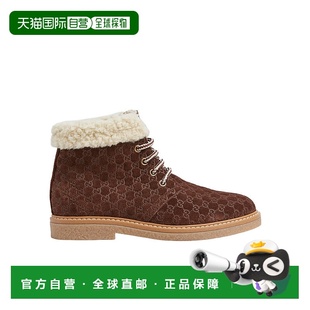 839383AAE6E 图案踝靴 1h可退 香港直邮Gucci