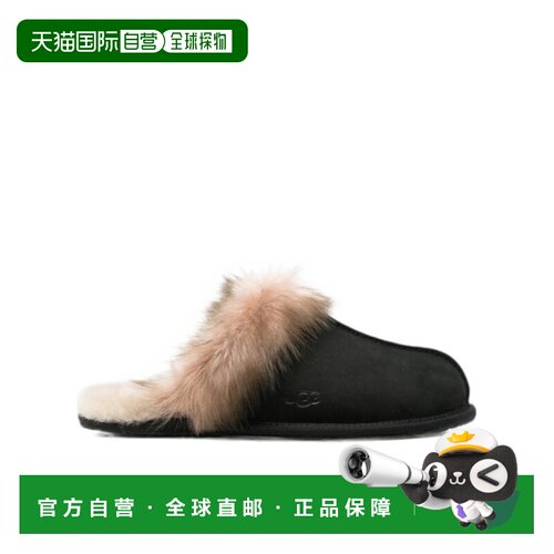 香港直邮UGG 女士拖鞋 1183330SCUFFETTEBLK AW2026支付后1h可退