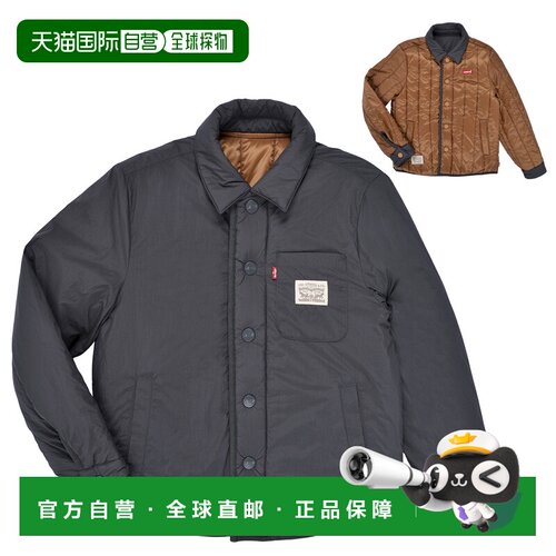 欧洲直邮Levi'sLVB REVERSIBLE QUILTED SHACKET李维斯