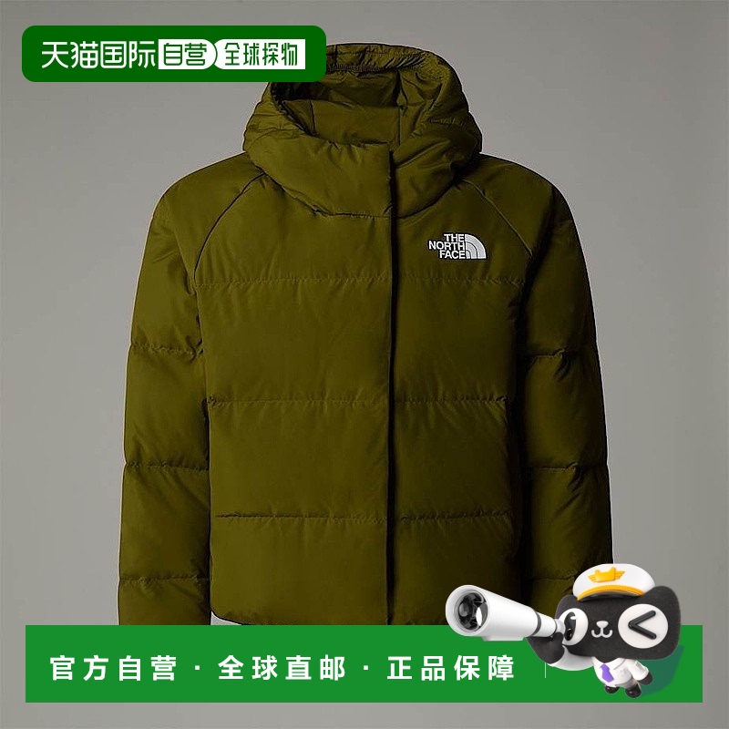 自营欧洲直邮北面North 女童连帽羽绒服TheNorthFace