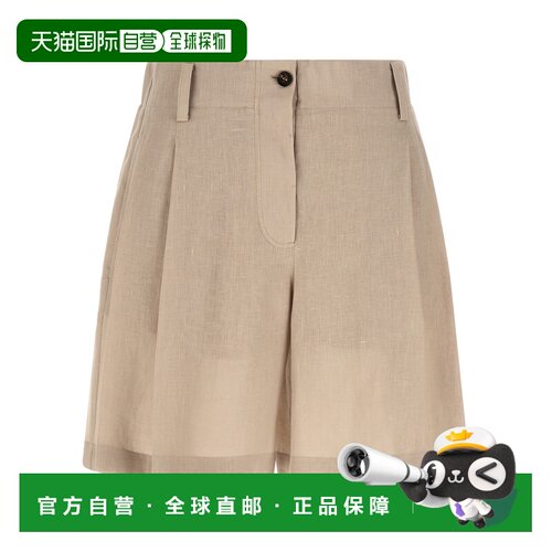 1h可退 香港直邮BRUNELLO CUCINELLI 女士短裤 MA698DV499C4664 S