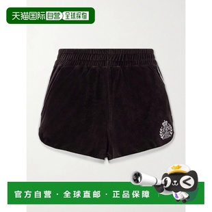 RICH 女士 cotton 1h可退 刺绣短裤 velour SH0 香港直邮SPORTY