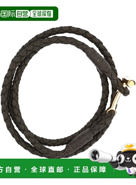 1h可退 香港直邮Tom Ford 汤姆 福特 男士 绿色皮革手链 JM005ICL