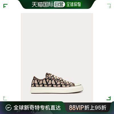 【99新未使用】欧洲直邮VALENTINO(华伦天奴) 男士图像画布托塔卢