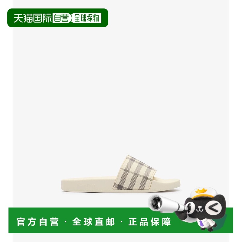 欧洲直邮BURBERRY 25秋冬 81192831 女士 拖鞋 格纹拖鞋