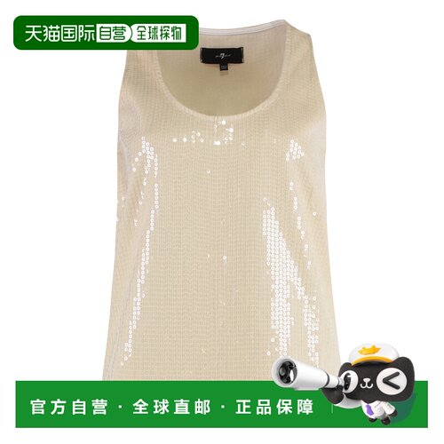1h可退 欧洲直邮7 FOR ALL MANKIND 女士背心吊带 7U5F0D52U71ZR