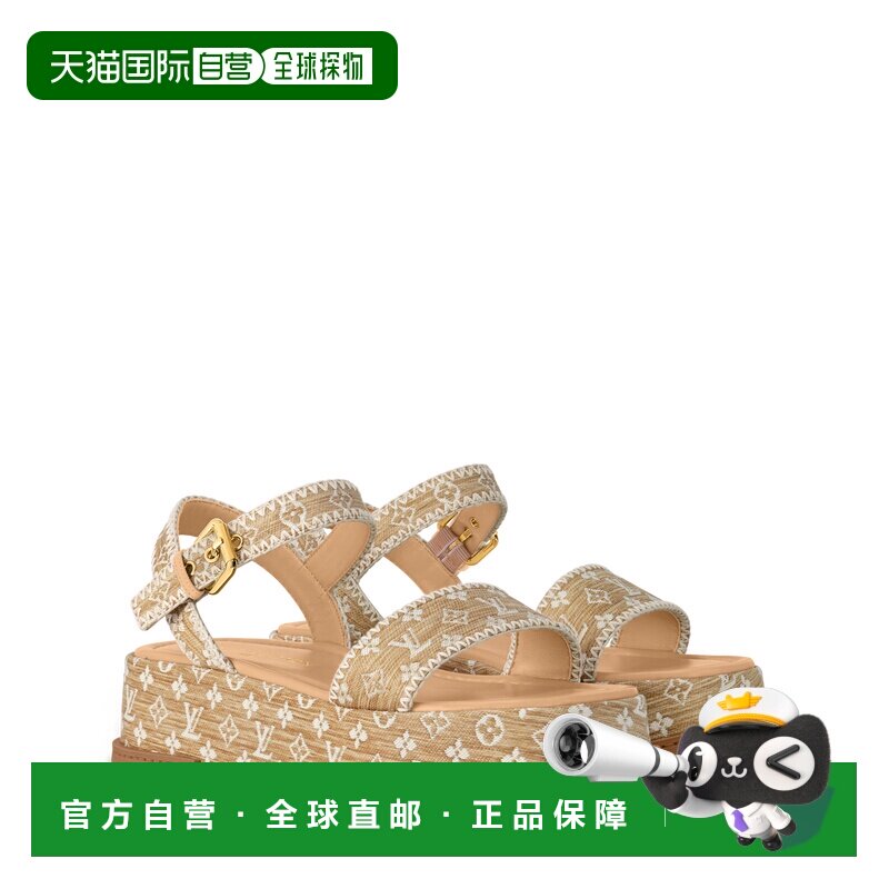 1h可退 欧洲直邮louis vuitton/路易威登 女士 时尚休闲鞋凉鞋