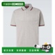 香港直邮Gucci grey灰色 古驰 网纹棉混纺Polo衫 舒 男士 1h可退