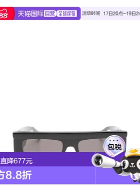1h可退 香港直邮alaia 女士 Alaia 黑色太阳眼镜 AA0099S001配饰