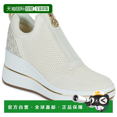 欧洲直邮MICHAEL Michael Kors/MMK女鞋高帮板鞋EMMY WEDGE ZIP S