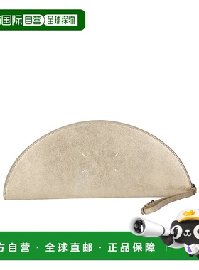 1h可退 香港直邮Maison Margiela 半月形缝线金属手拿包 SB1ZI001