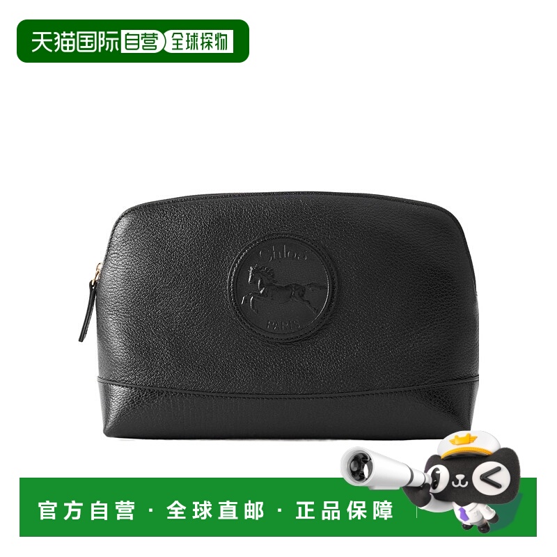 香港直邮Chloe 拉链手拿包 CH25AP563P83