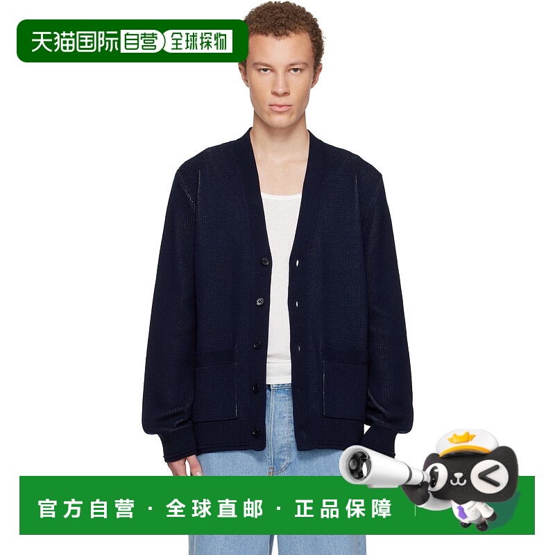 香港直邮Givenchy 纪梵希 男士 海军蓝开衫 BMK00X4YNX