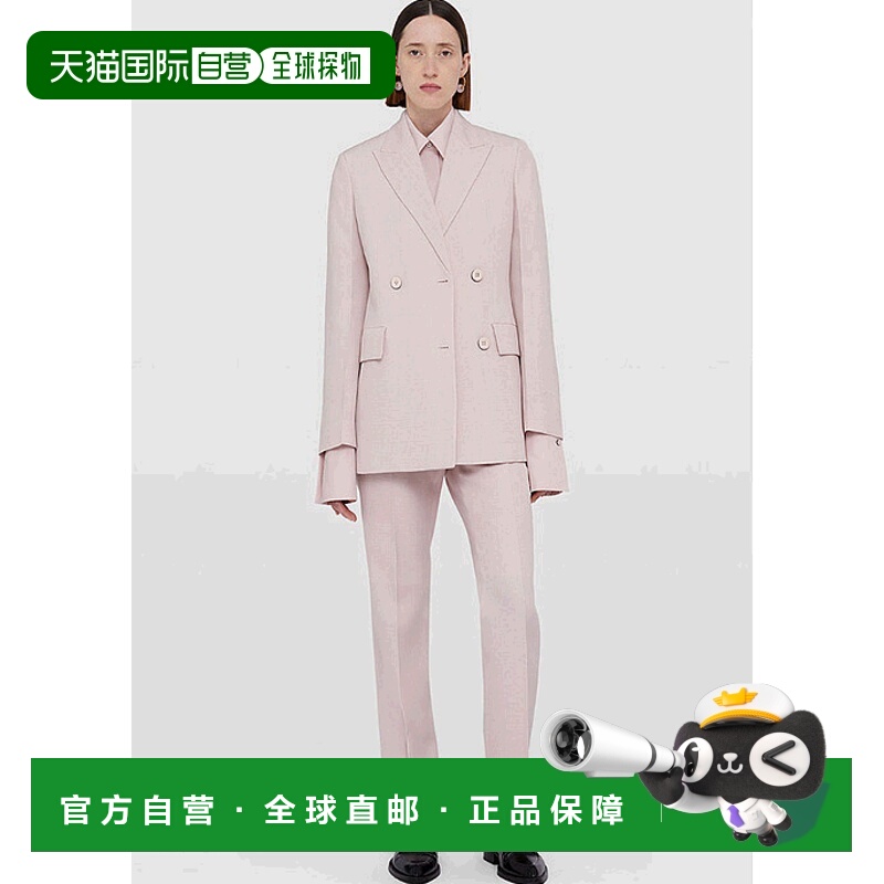 香港直邮Jil Sander 徽标翻领西装外套 J01BN0101J65005