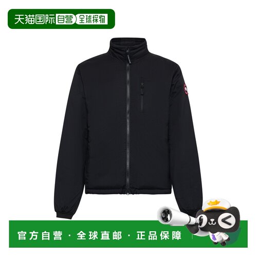 香港直邮CANADA GOOSE 男士羽绒服 5079M61 AW2025 黑色 Lodge 羽