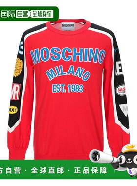 香港直邮Moschino 莫斯奇诺 男士 毛衣 red红色 舒适时尚