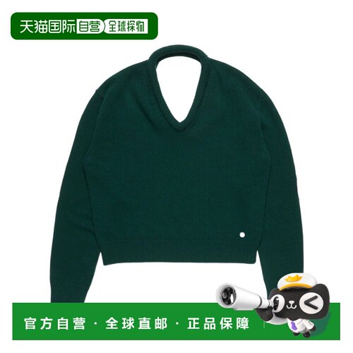 1h可退 香港直邮ACNE STUDIOS 女士针织衫 A60658AAX SS2026 绿色