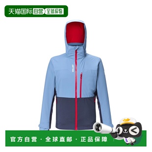 自营欧洲直邮Millet Grands Montets男士皇冠蓝/蓝宝石蓝防水拉链